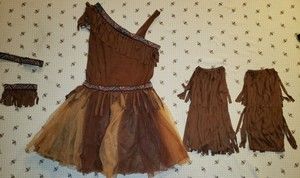 Spirit - Give Thanks Native American Girl's Costume - Size XLarge 14-16